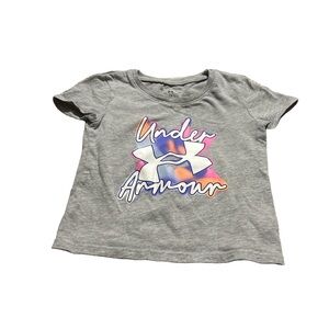 Grey Under Armour T-Shirt Size 2T